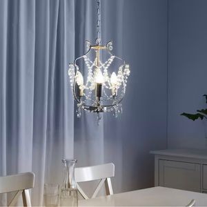 IKEA Kristaller 3 Arm Chandelier